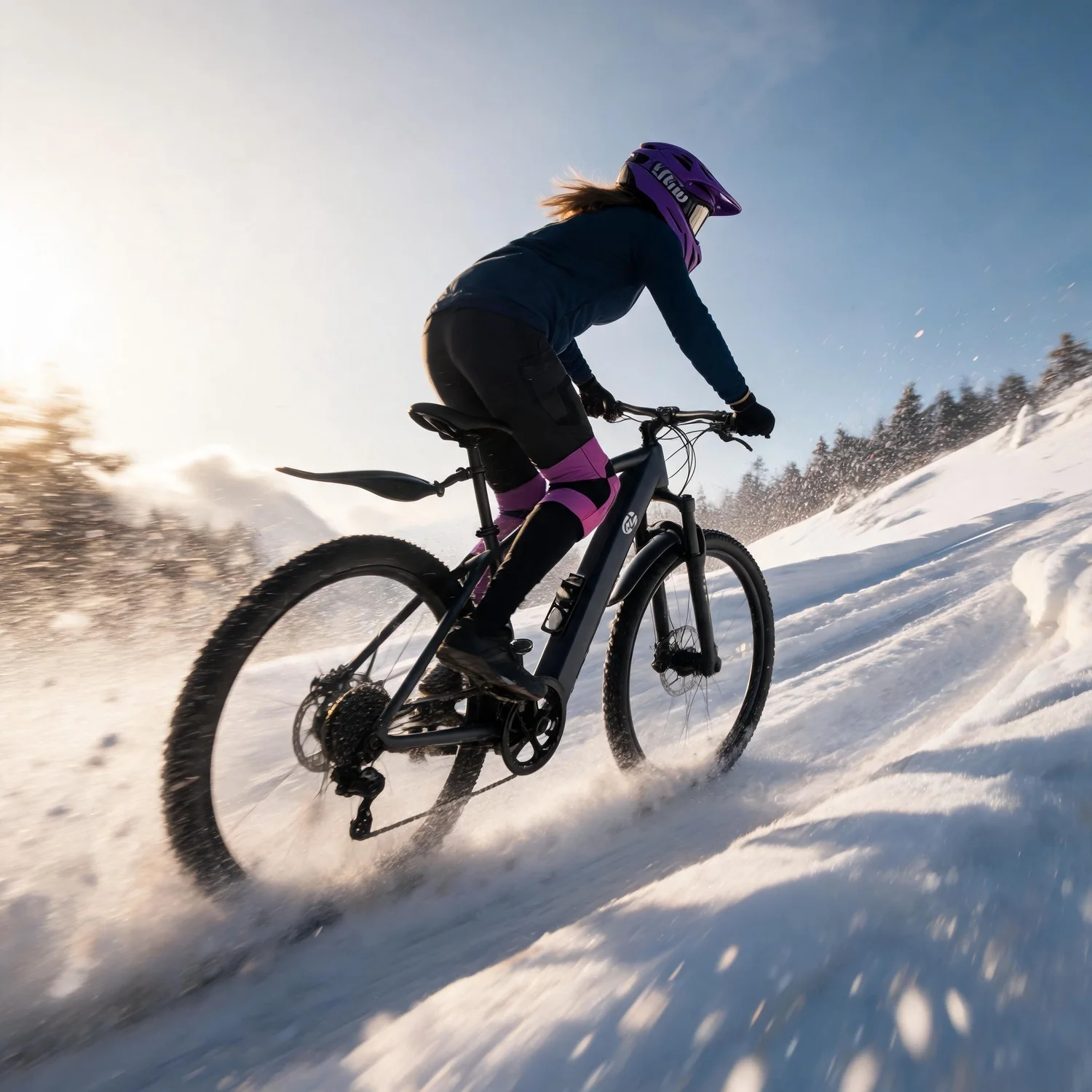 Outdoor Cross Country Riding 26 Inch Off Road Electric Bike 500W Brushless Motor Max 44 Miles Long Range Top Speed 32km/h 30° Climbing Capacity Pedal Assist Mode 7-Speed Gear Dual Disc Brake, Outdoor Adventure US Warehouse Fast Shipping