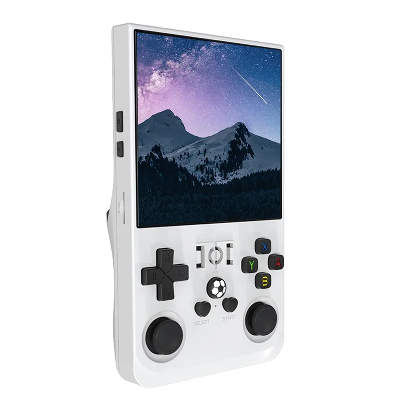 

Классическая игровая консоль Classic-R36MAX в стиле ретро, 128 ГБ, 4,0-дюймовый IPS-экран для системы Linux, портативный портативный видеоплеер, перезаряженные игры
