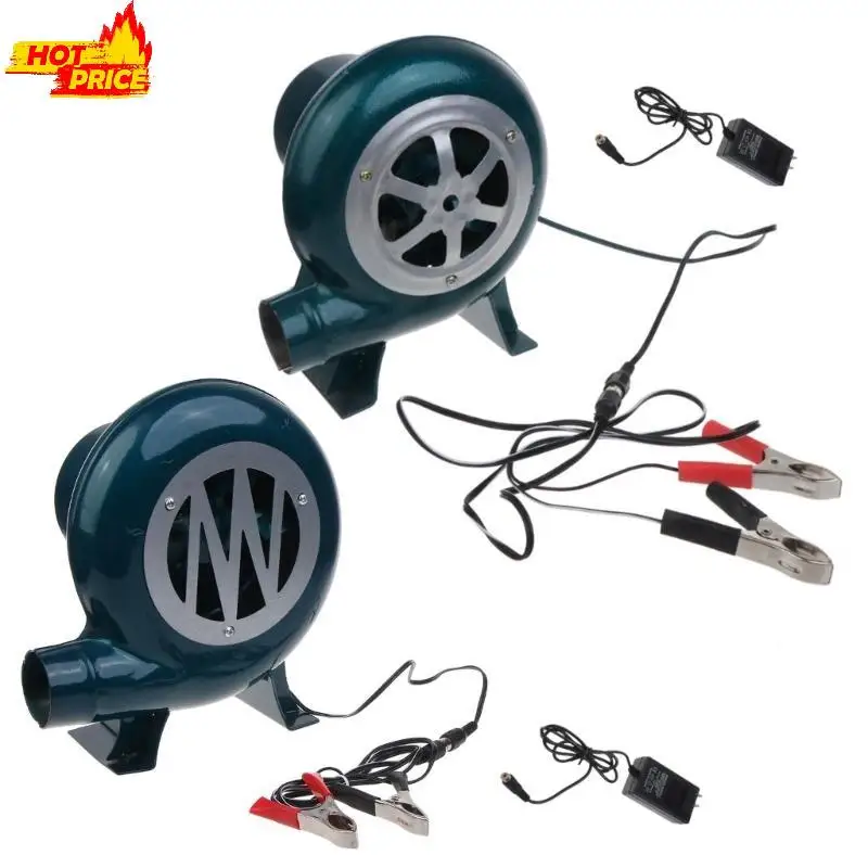 

Вентилятор для барбекю-гриля DC12V Вентиляторы для барбекю для приготовления пищи на открытом воздухе Пикник Кемпинг Вентилятор