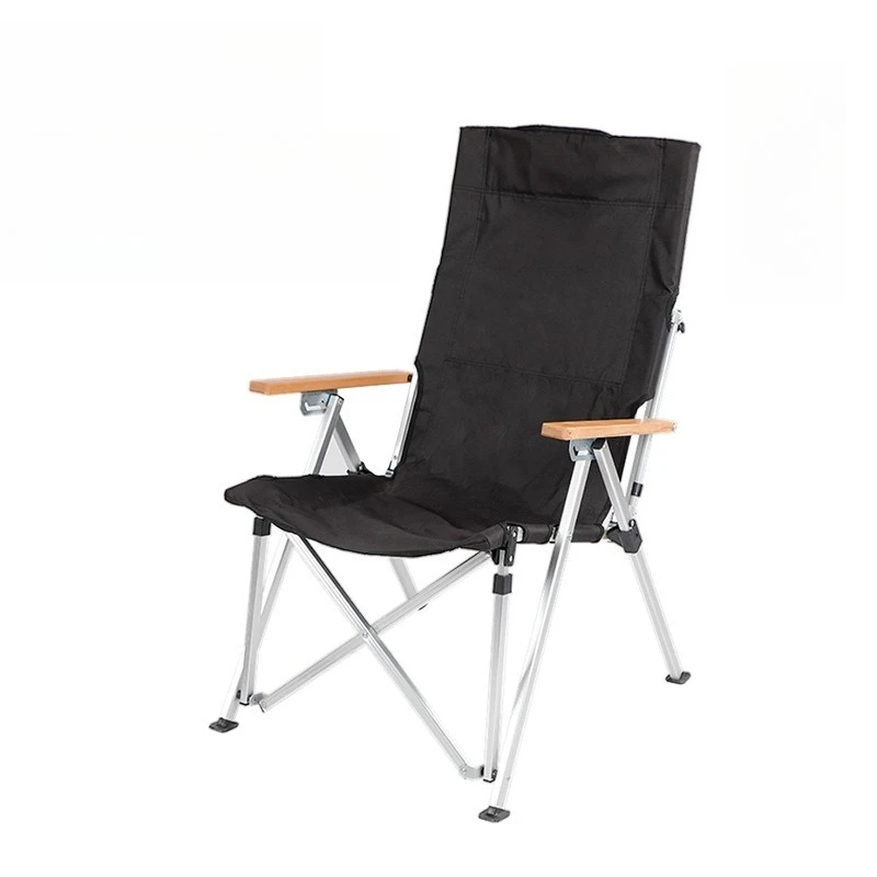 

Outdoor Ultra-light Recliner, Camping Chair, Lunch Break Chair, Aluminum Alloy Folding Chair, Four-speed Adjustment