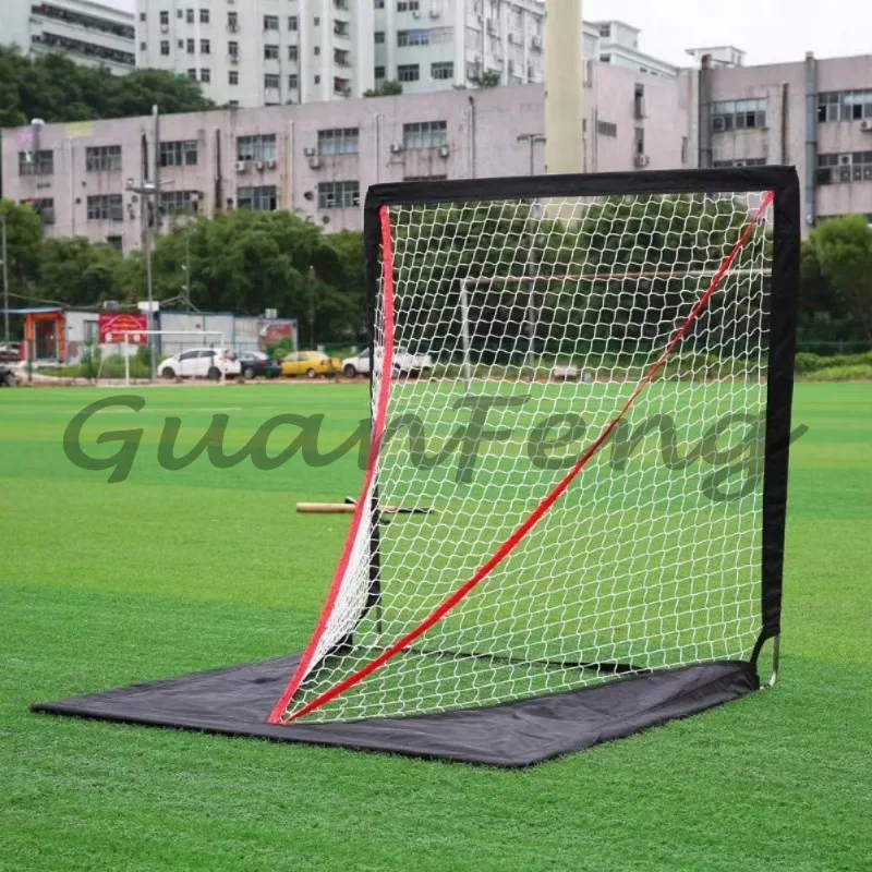 Customizable Lacrosse Net, Portable Foldable Lacrosse Goal, Durable Weather-Resistant Design for Indoor & Outdoor Training