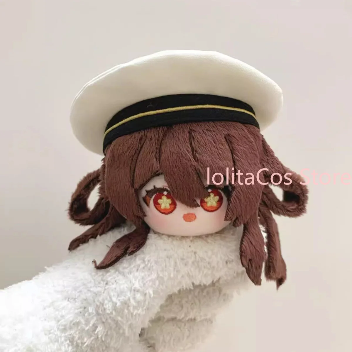 10cm Genshin Impact Hutao Kawaii Plush Doll Anime Stuffed Toy Keychain Pendant Backpack Deocr Birthday Gift view 4