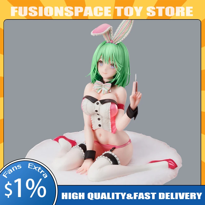 

Unioncreative Dsmile Pink Rabbit Girl Animation Character Model Toy Collection Desktop Decoration Customization Festival Gifts