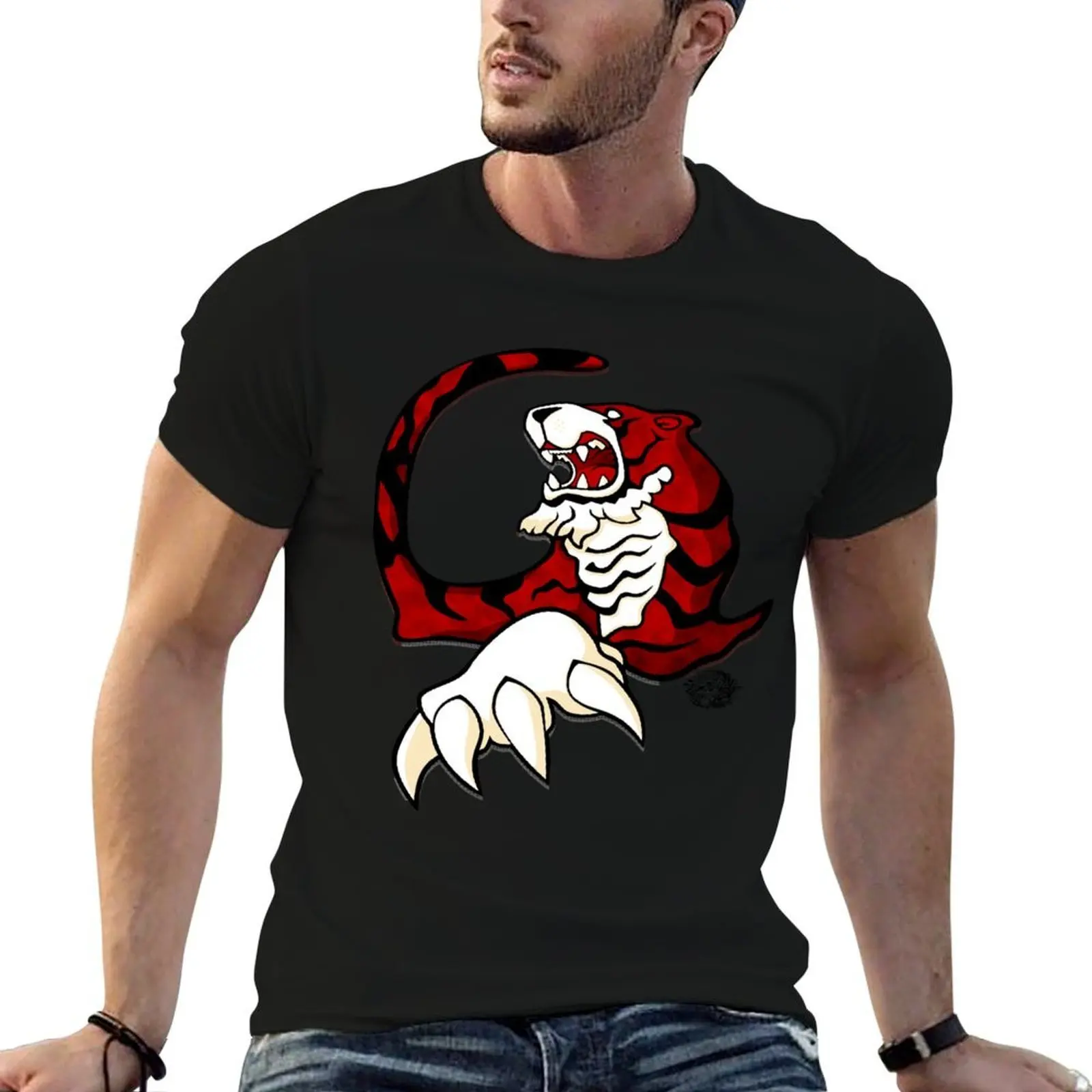 

Tiger for anime man t shirts shirts graphic man T-Shirt mens t graphic shirts Shenmue t