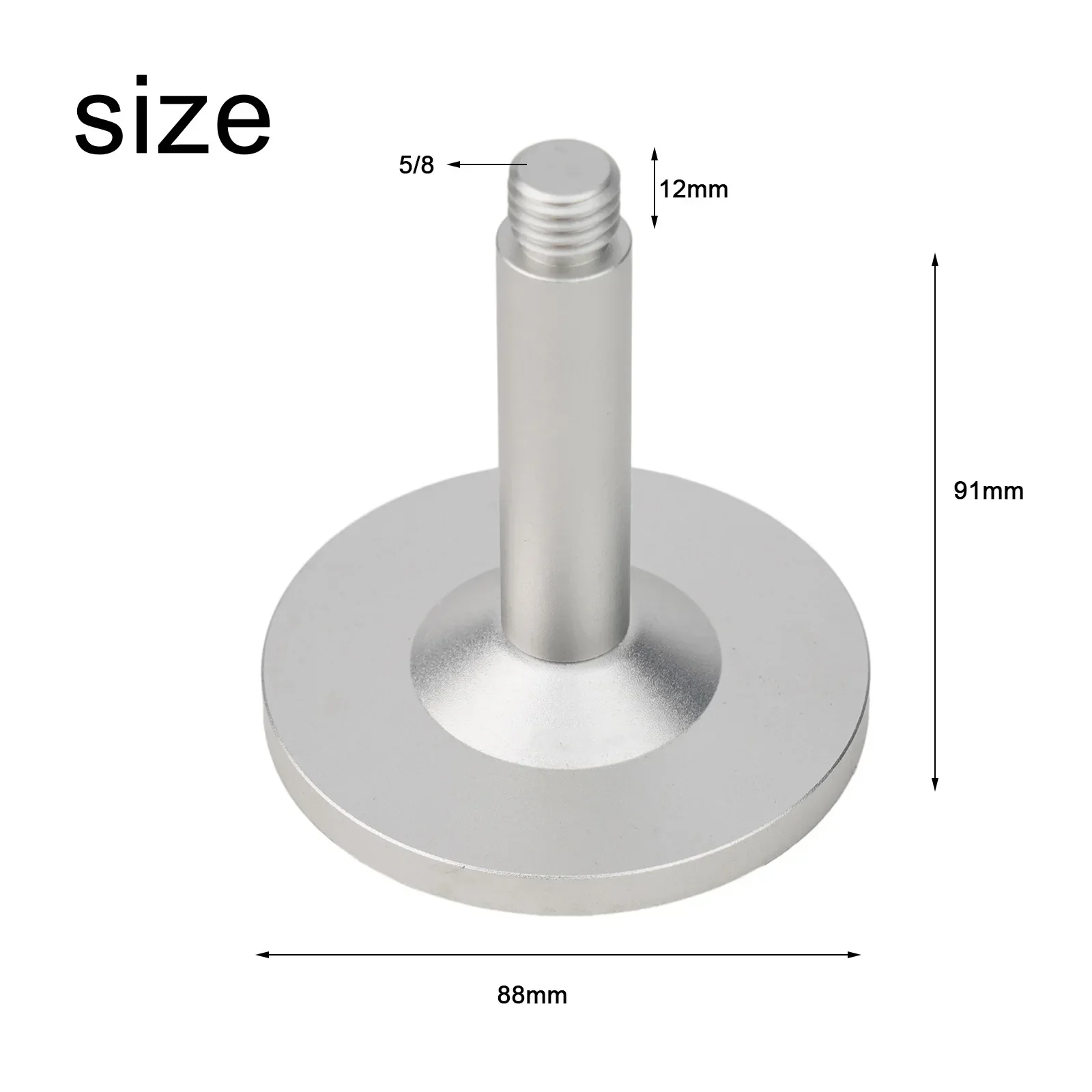 Corrosion Resistant and Reliable GPS GNSS Antenna Magnetic Base Mounting 5811 Thread RF Coaxial Antenna Adapter