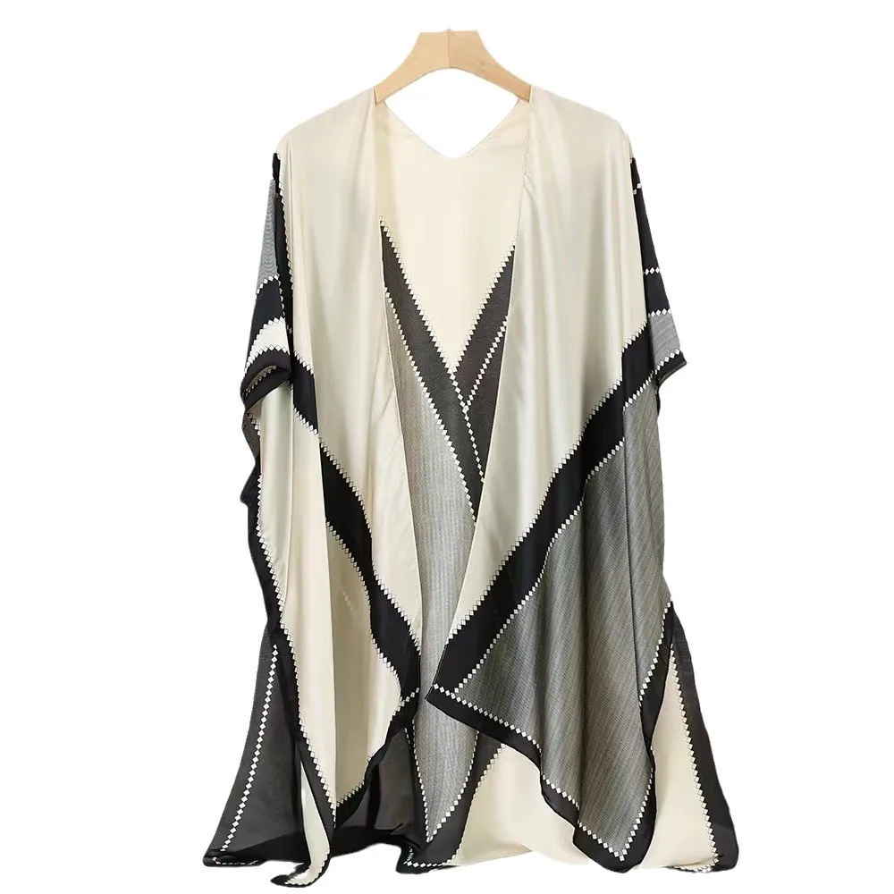 

Spring Scarf Women's Luxury Design Polyester Material Smooth Scarf Soft Shawl Beach Scarf Hijab Lady Shawls Wraps Female 2025