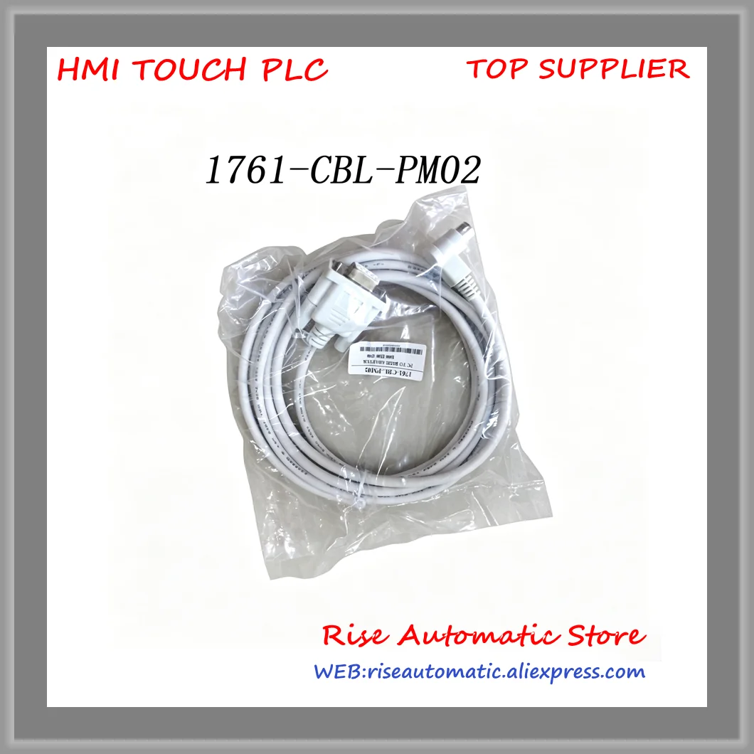 New Micro Logix PLC Programming Cable 1000 1200 1500 Series 1761-CBL-PM02