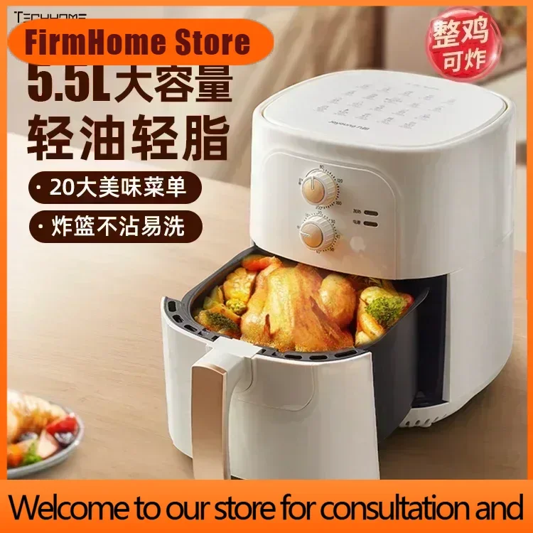 FirmHome StoreMultifunctional Air Fry Pot Home New Electric Fry Pot Fully Automatic Intelligent Large Capacity Electric Oven