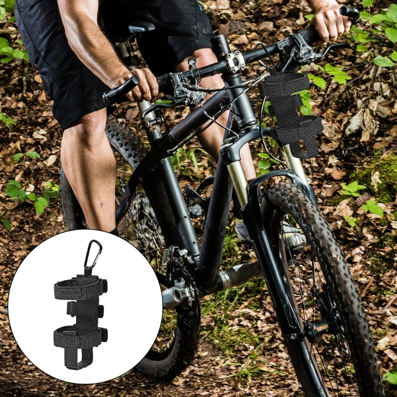 Road Bike Stand Speakers Stand Bicycles Speakers Mount Belt with Carabiner