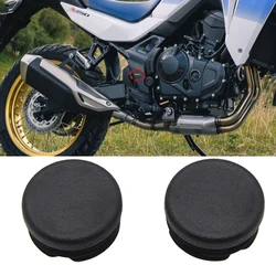 2PCS Chassis Plugs For Honda XL750 Transalp XL 750 2023 Frame Hole Cover Caps Plug Frame Cap Transalp750 Motorcycle