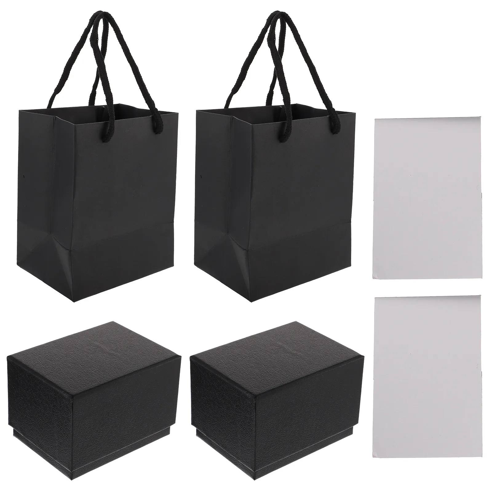 1Set Watch Box Premium Paper Craft Watch Storage Organizer with Scratch Protection Portable Compact Size for Travel Home