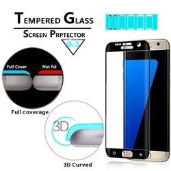 Anti-shatter Full coverage glass film for Samsung Galaxy S7 Tempered Glass film For Galaxy s7 G930F G930A screen Protector Film