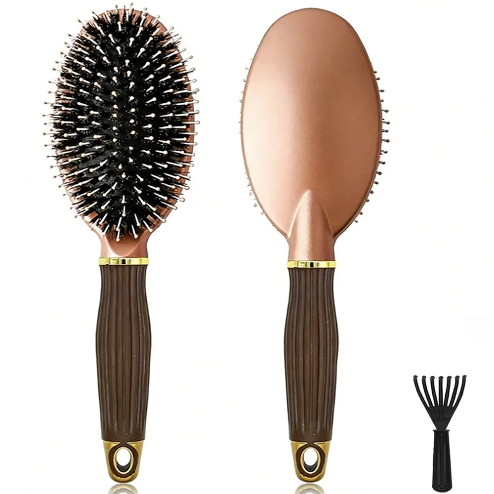

Paddle Detangling Brush Paddle Hair Brush Scalp Massage Wide Tooth Beard Grooming Multifunctional Detangling Brush