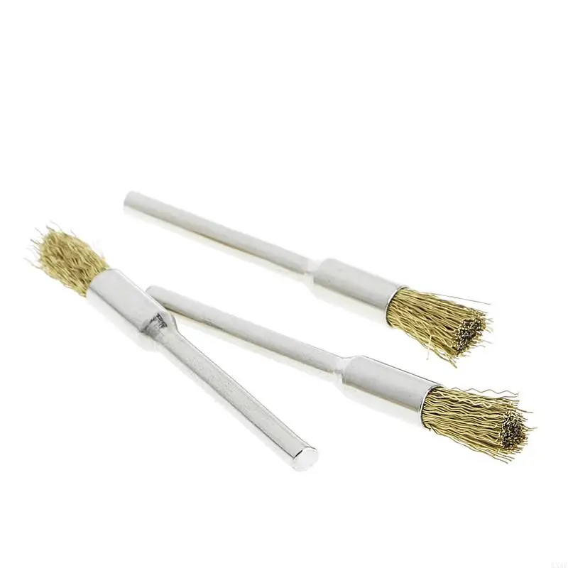 

LXAF 9 Brass Brush Wire Wheel Brushes Die Grinder Rotary Electric Tool for Engraver