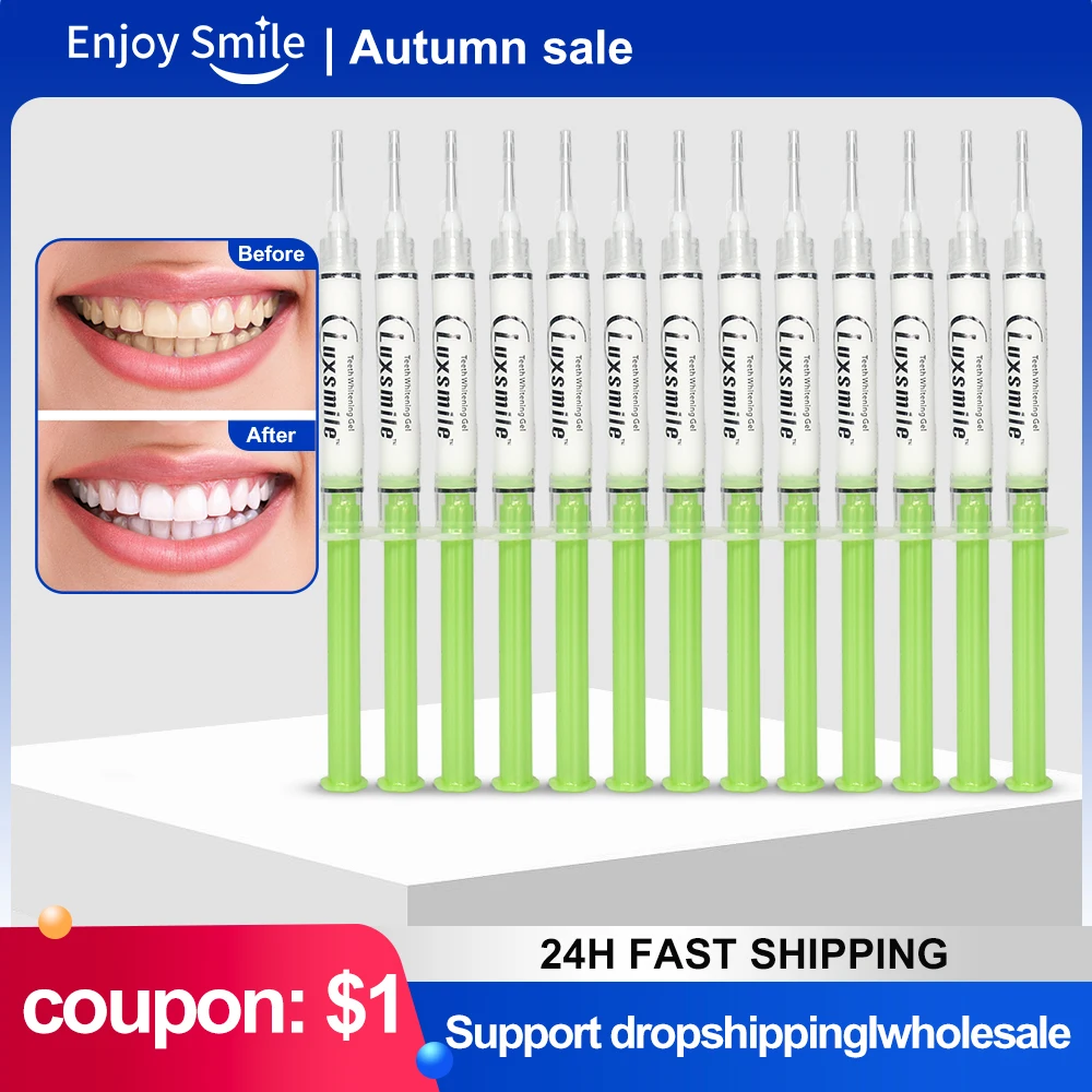 

15 Pcs Teeth Whitening Gel PAP Dental Whitening Gel Oral Care Tooth Whitener Bleaching Whitening Gel Tooth Whitening Kit Cleaner