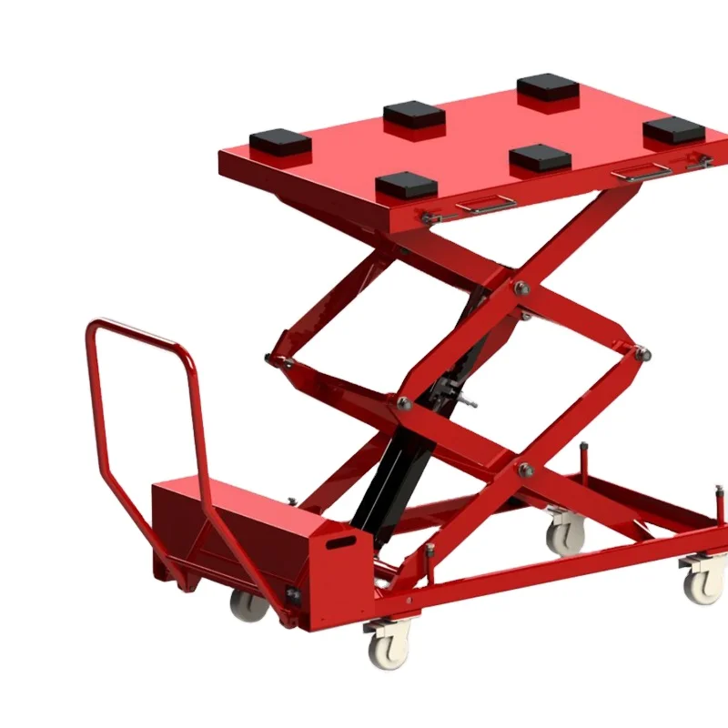 Unite Scissor Lift 1.0ton/1000kg Capacity U-DP8 EV Battery Lift Table With 1800mm Lifting Height One Cylinder Hydraulic Design