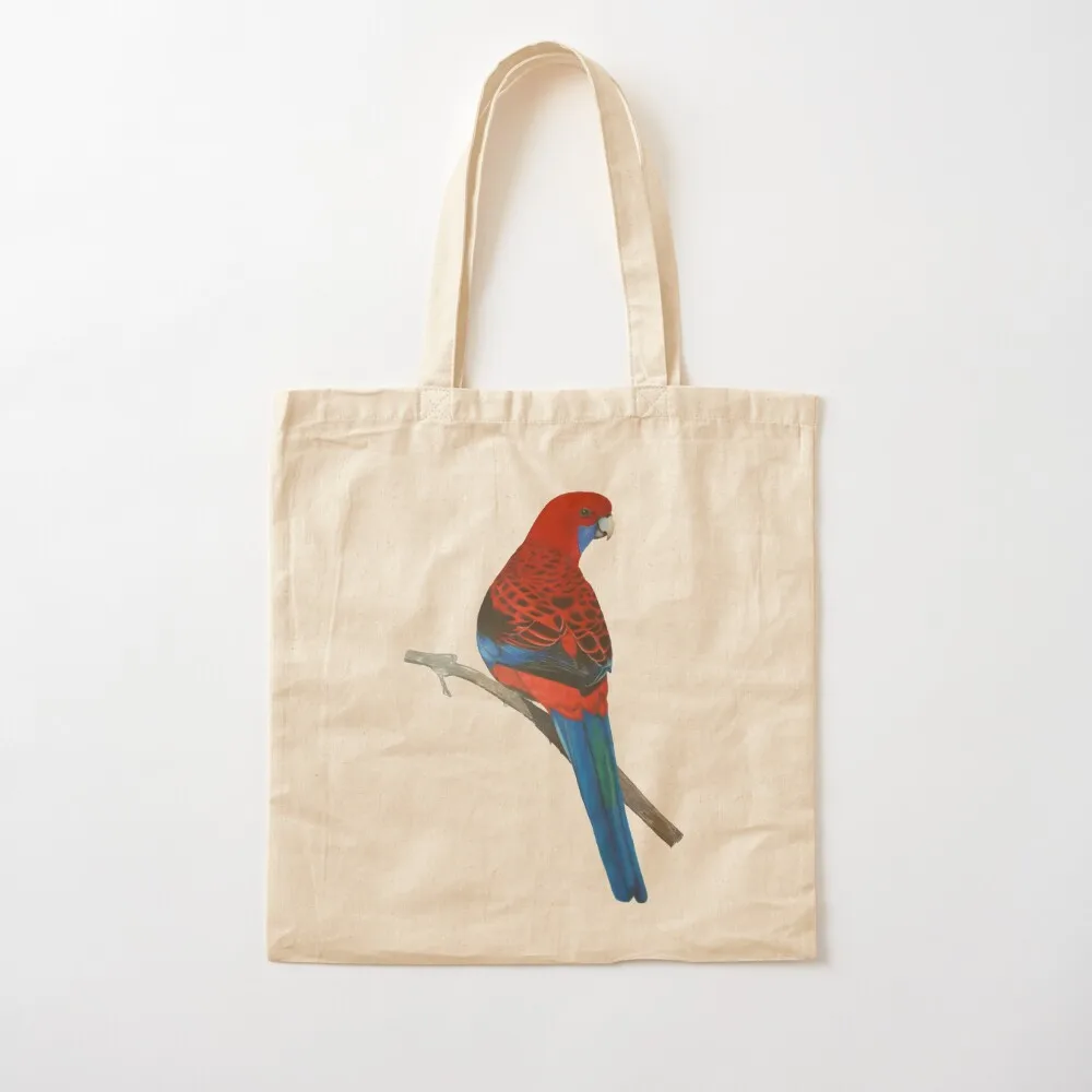 Crimson Rosella Australian Bird Tote Bag shopper bags for women Women's tote bag Gift bag