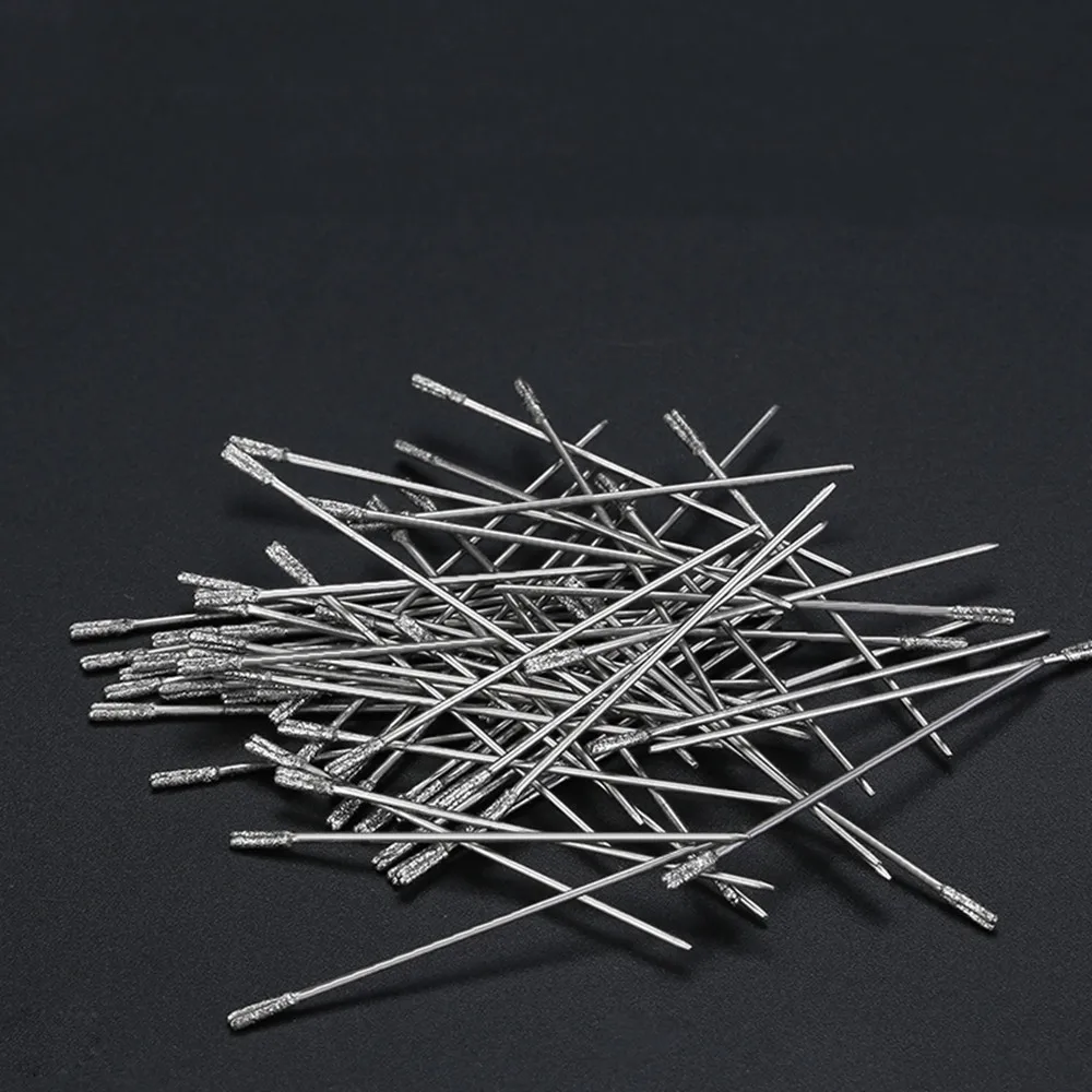 5/10/15 Pcs Twist Drill Bit 1.0mm 1.4mm 1.6mm 1.8mm 2.0mm 2.2mm Jade Agate Hole Punching Needle Diamond Sand