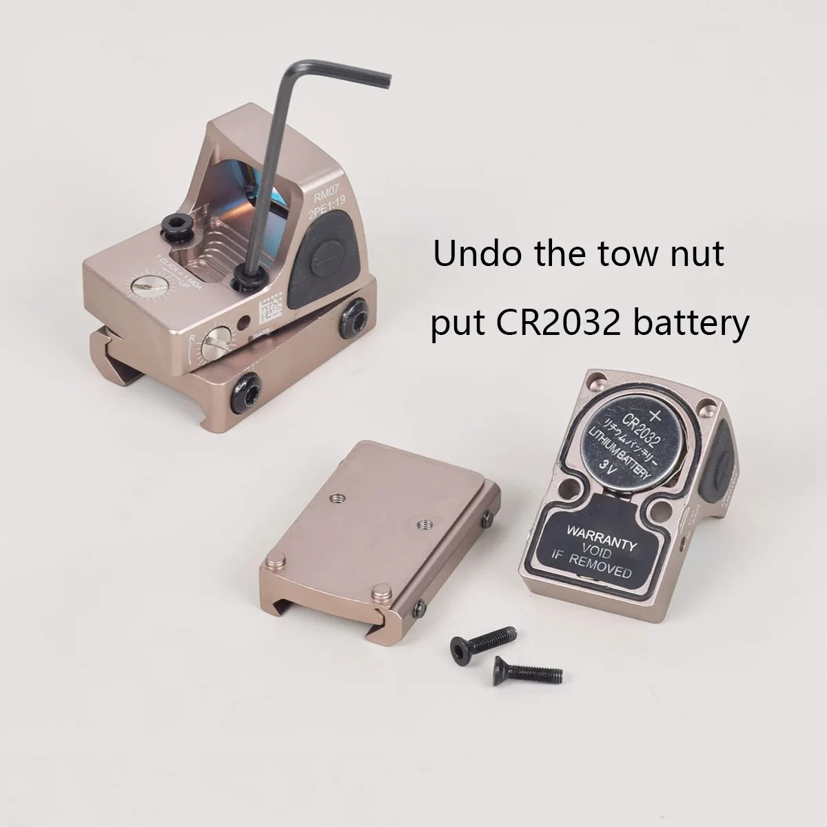 التكتيكية الادسنس المعادن النايلون RM ريد دوت نطاق البصر 2.5 MOA 20 مللي متر السكك الحديدية KSA KWC G17 G19 جبل الصيد المجسم Riflescope