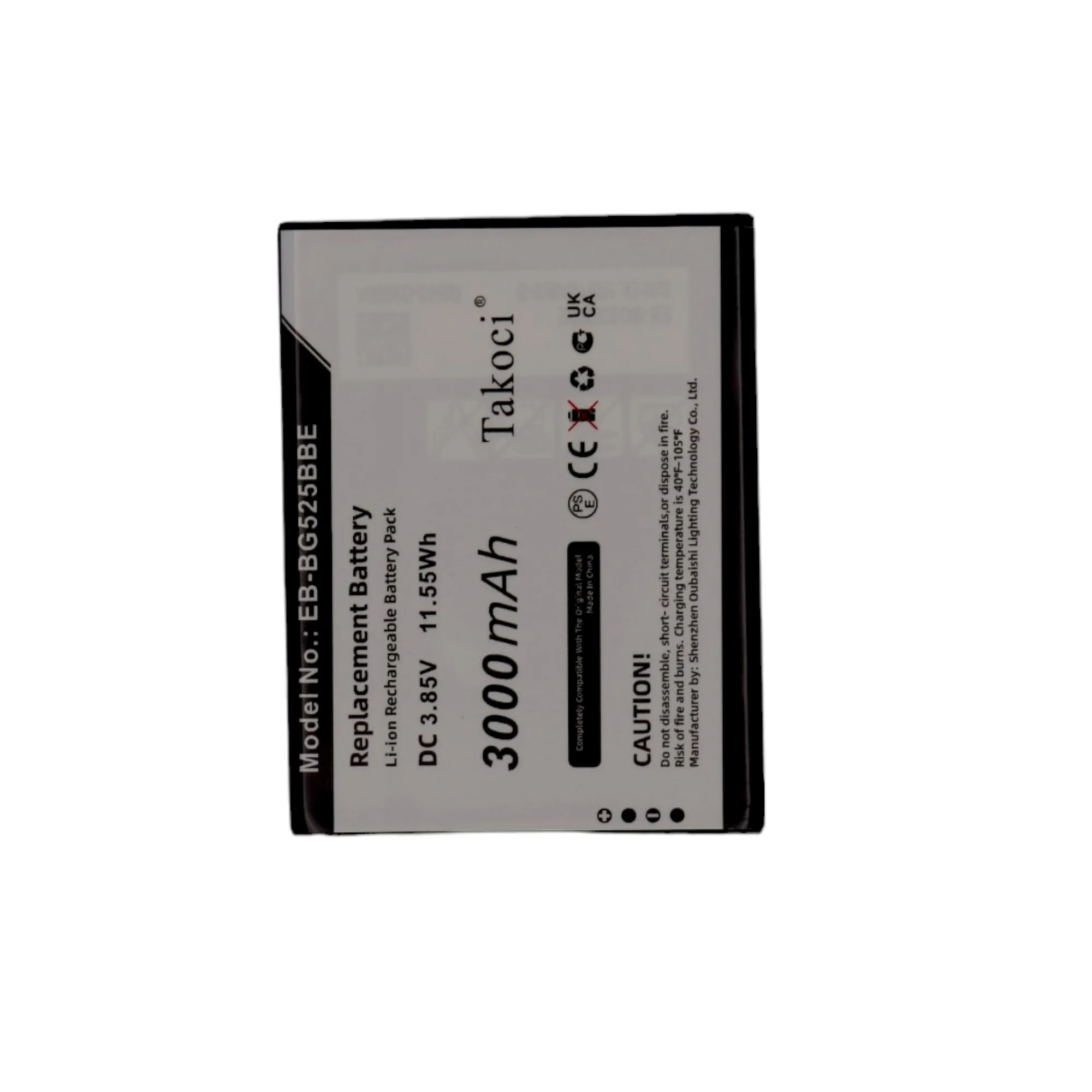 Replacement Battery for Samsung  Galaxy XCover 5, Galaxy XCover 5 2021, SM-G525F, SM-G525F/DS, SM-G525N EB-BG525BBE