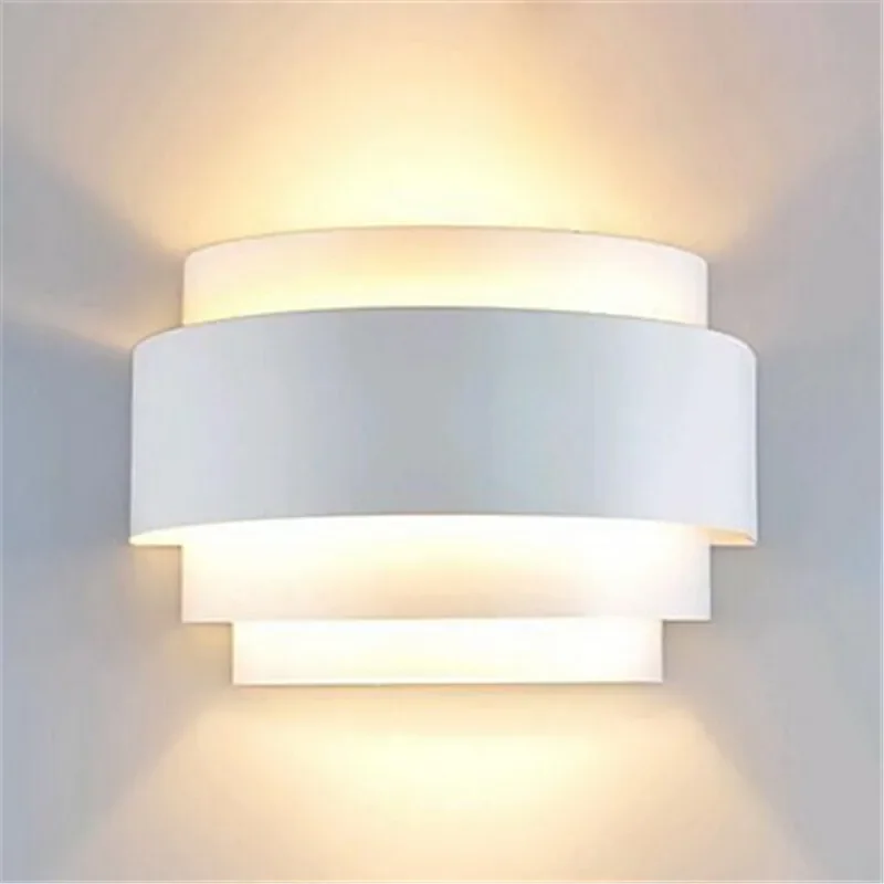 

Modern Wall Lamp LED White Sconce Ambient Light Flush Mount wall Lights Lustres bathroom fixtures home lighting