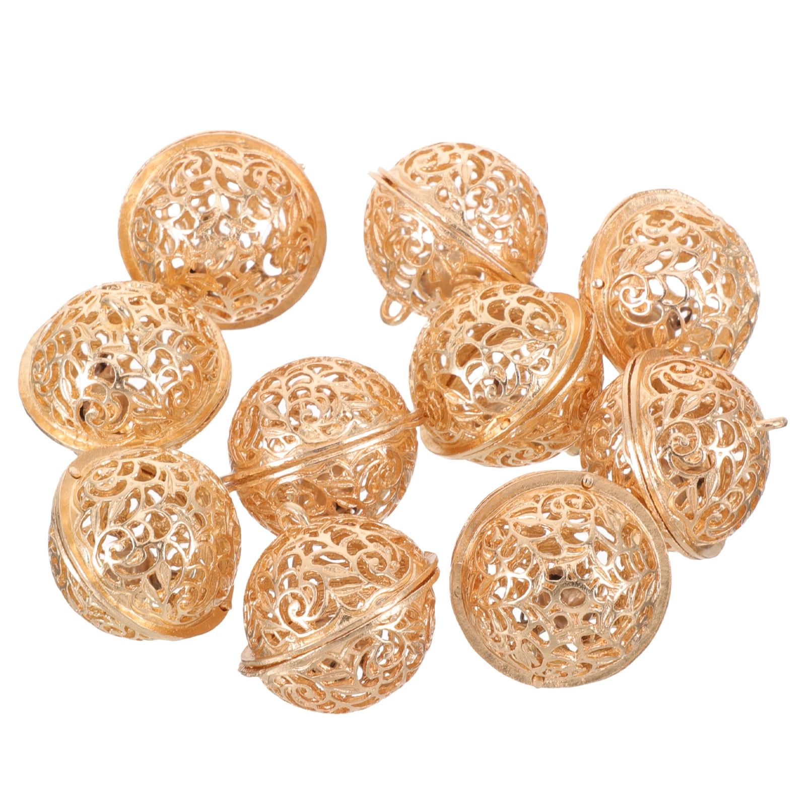 

10pcs 3 0cm Large Bells for Camping Hiking Portable Outdoor Supplies Loud Sound Easy Installation Backpacks Pets Alarm