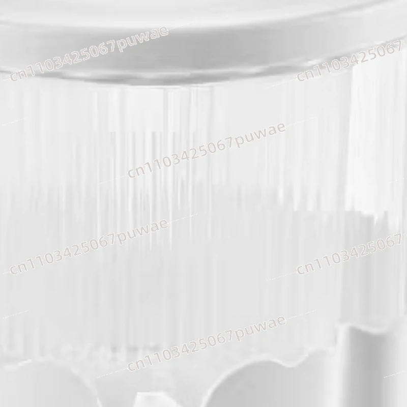 Large-capacity Beverage Bucket Cold Kettle, Cold Kettle with Faucet Juice Pot Rotatable Plastic Four-grid Kettle