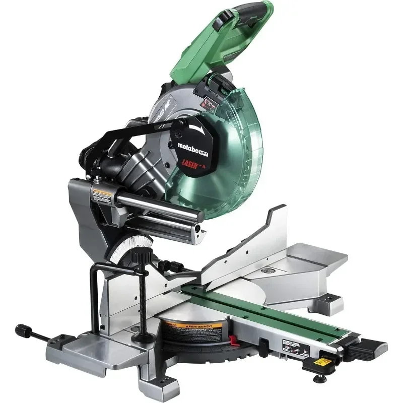 Metabo HPT MultiVolt™ 36V Sliding Miter Saw | 10-Inch Blade | Dual Bevel | Includes Battery