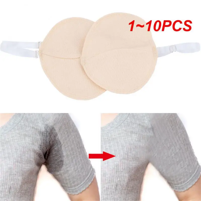 

1~10PCS Underarm Sweat Absorption Pad Armpit Perfume Absorbing Pad Cotton Anti-Sweat Pad Washable Invisible Soft Anti-Dirt New