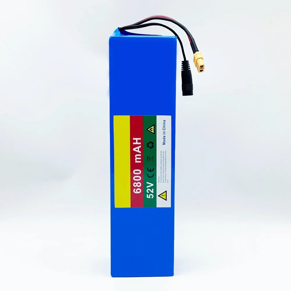 100% original 18650 14S2P Li-ion Battery Pack 52V 6800mAh Rechargeable Battery For Balance Car, Bike, Scooter, Tricycle Battery