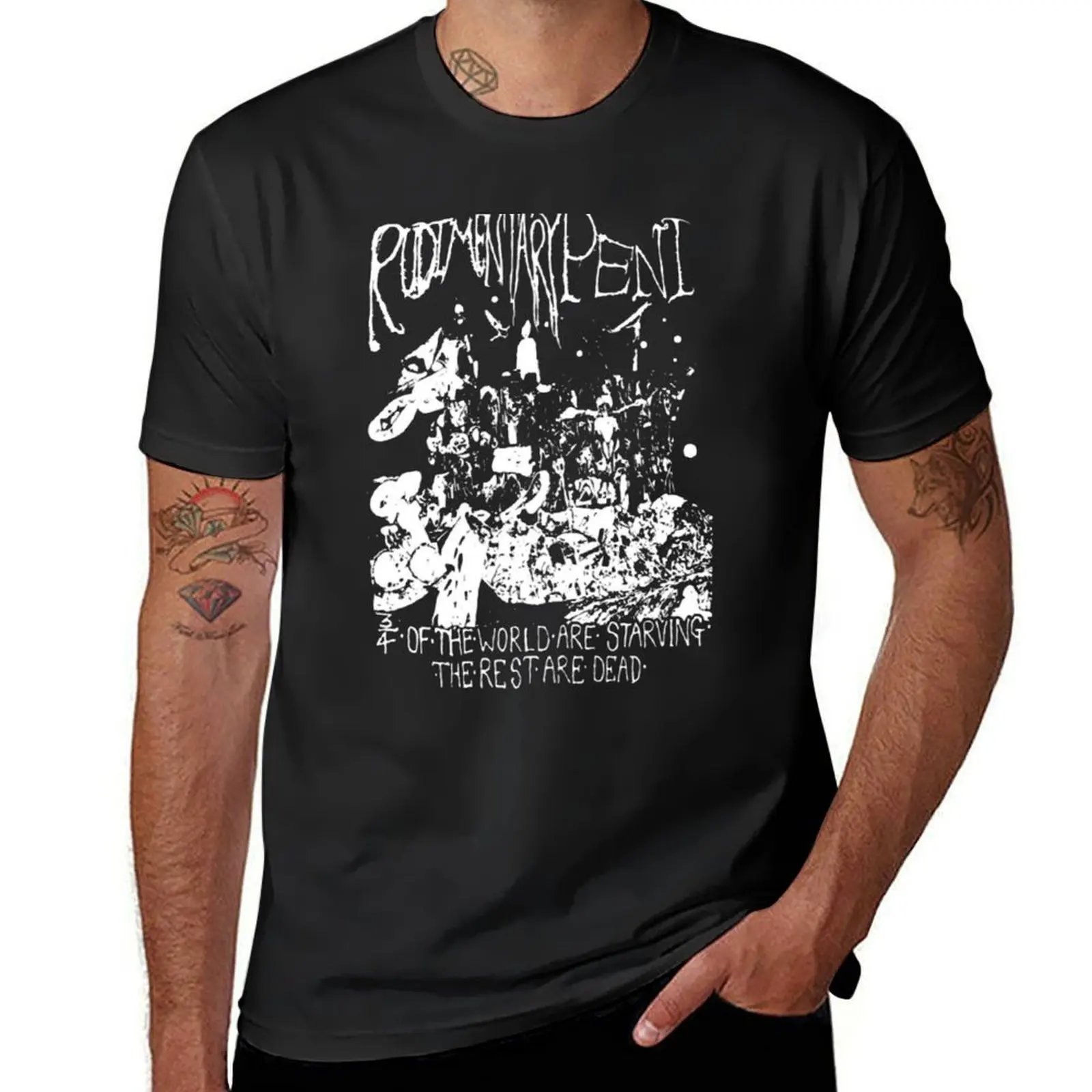 

rudimentaryPENI T-Shirt Aesthetic clothing summer tops mens big and tall t shirts