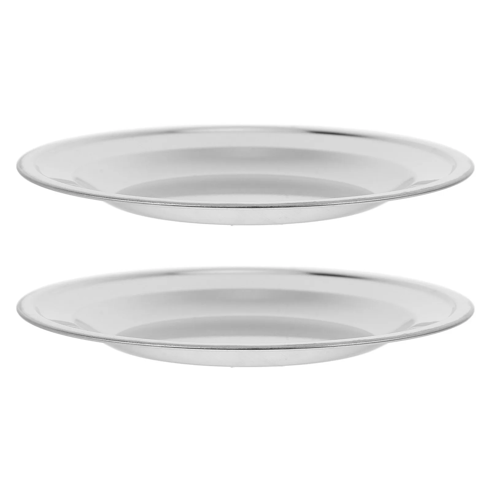 

2 Pcs Stainless Steel Coasters Round Bottle Holders Home Kitchen 410 Non Slip Heat Insulation Pad Tea Cup Cushion