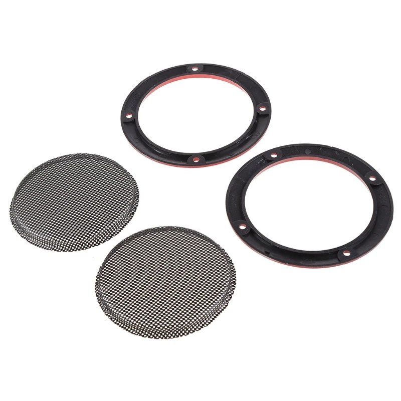 Auto Lautsprecher Grille Mesh Abdeckung Grill Abdeckung Schutz Protector Auto Audio Subwoofer Ersatz Mesh Net Lautsprecher Zubehör – Detail 7