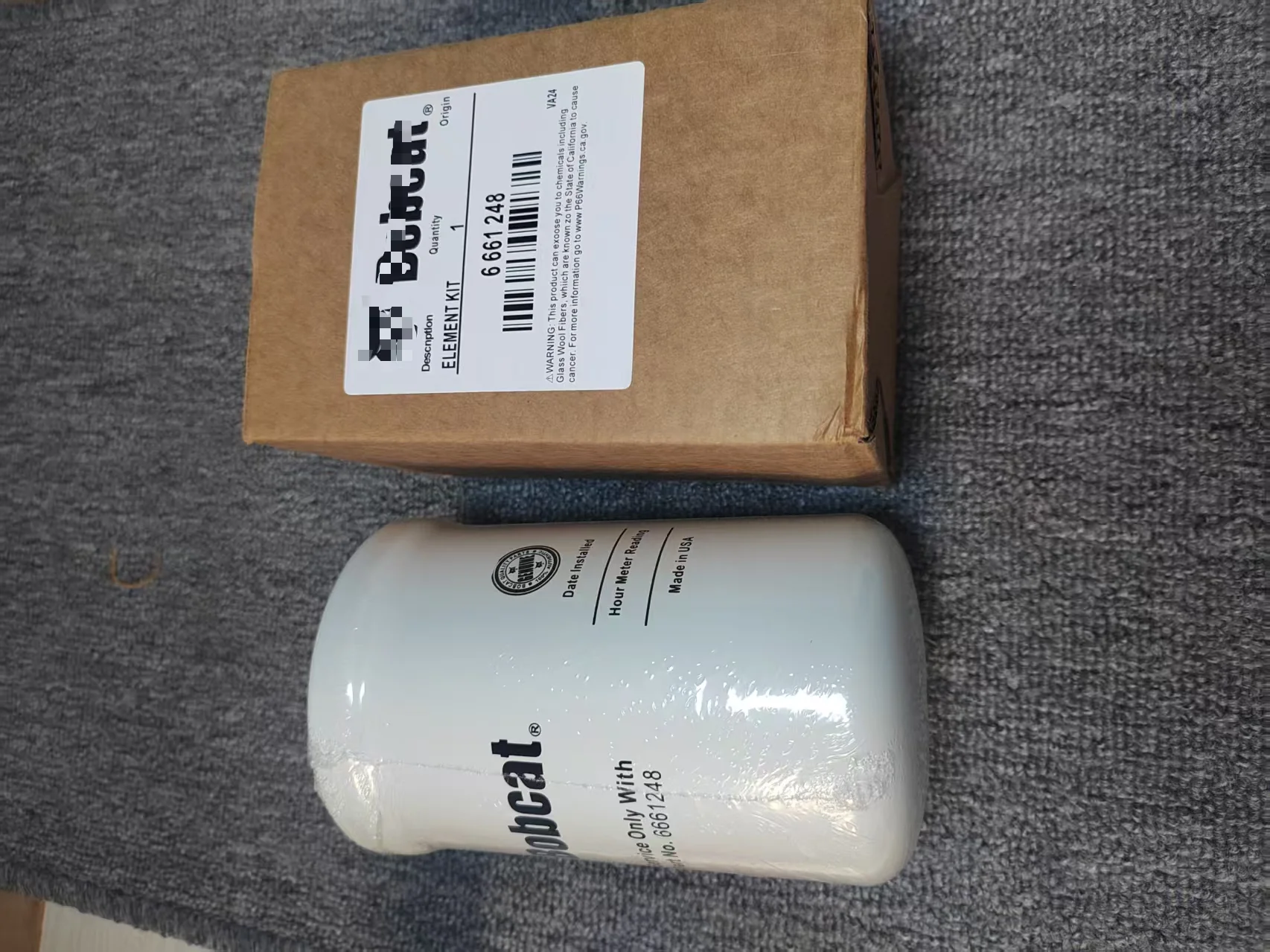 

В наличии картридж гидравлического фильтра 6661248, совместимый с противопогрузчиком Bobcat MX331 и масляным фильтром экскаватора.