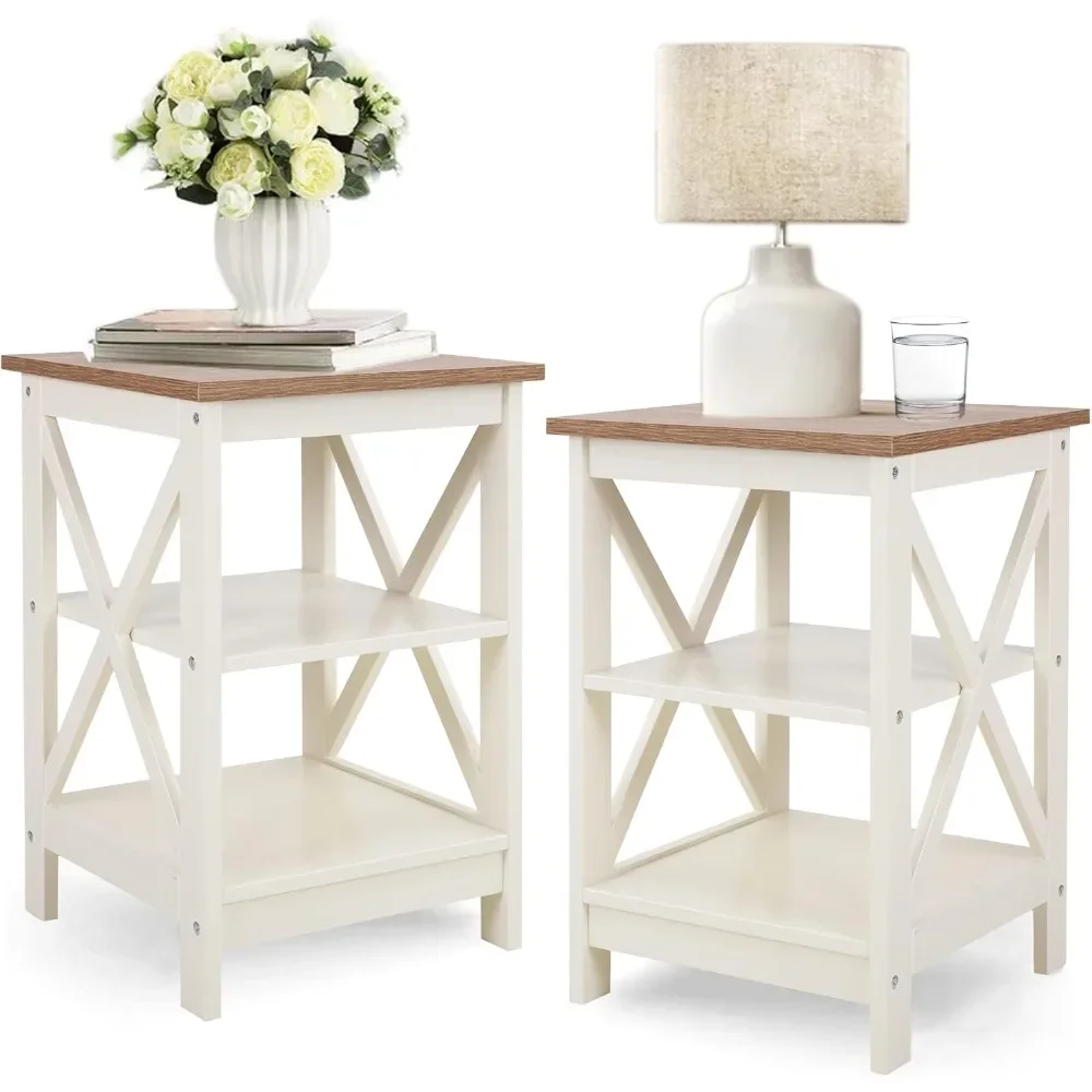 

Bed Side Table Nightstands for Bedroom, Small Side Table