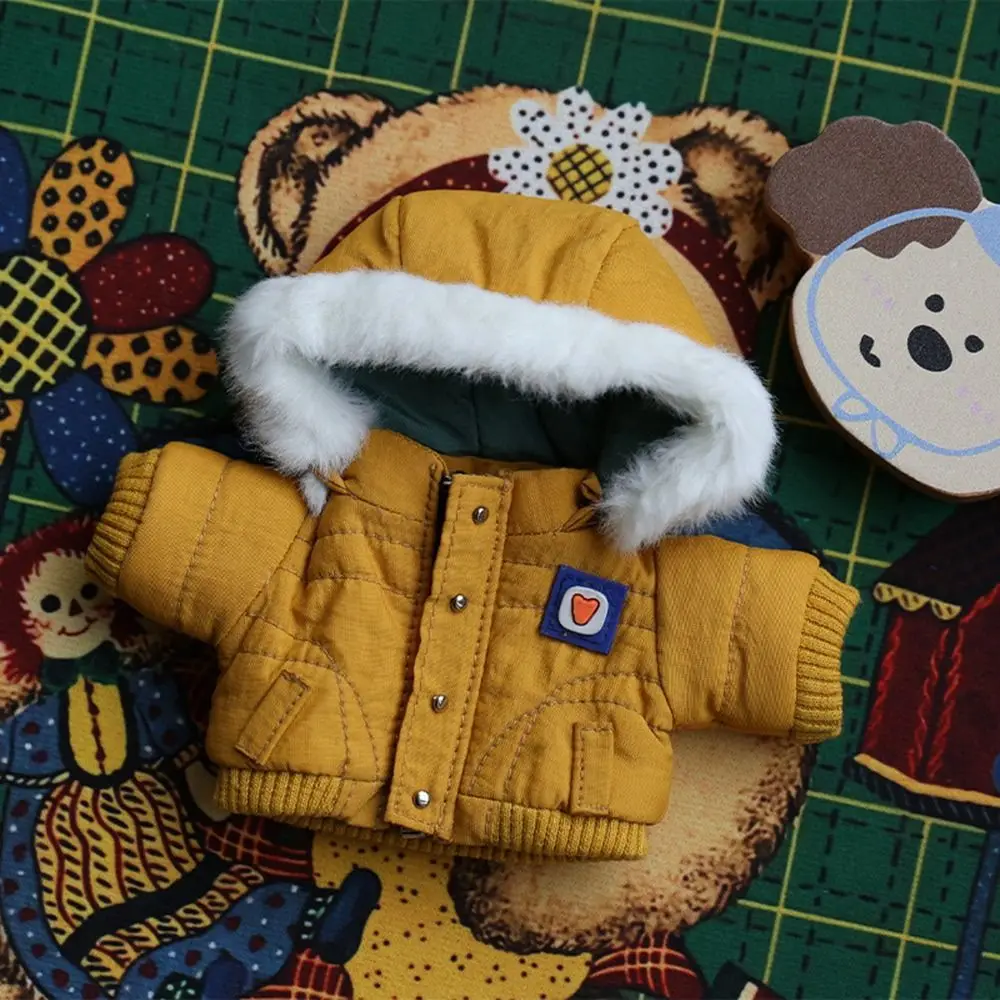 Cute Handmade Doll Clothes Doll Accessories Replacement Doll Cotton Coat Gift Playing House Toy Jacket Coat for 12cm Doll