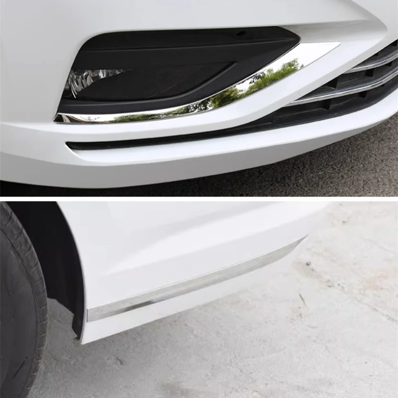 

For VW Volkswagen Jetta MK7 2019-2025 Chromium Styling Automotive grille decorative strip stainless steel protective edging