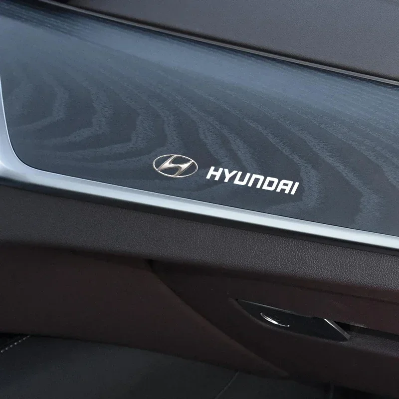 Car Logo Stickers Door Side Window Body Universal Decal For Hyundai i30 i20 i10 i20 Tucson Elantra Veloster Sonata Accessories - view 5