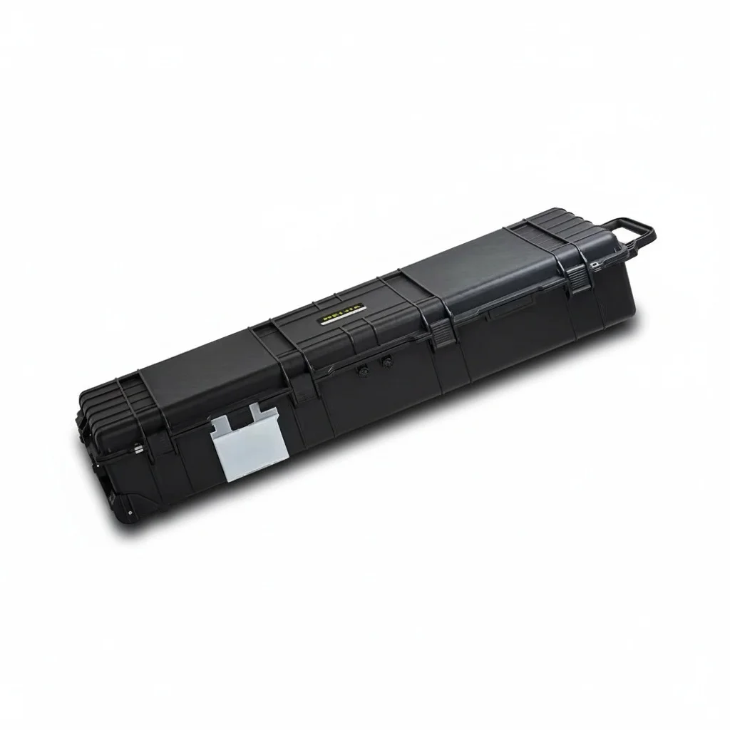 

Waterproof Hard Case, 1458mm Heavy Duty Rolling Tool Box, PP Shockproof Protective Case with Customizable Foam for Cameras