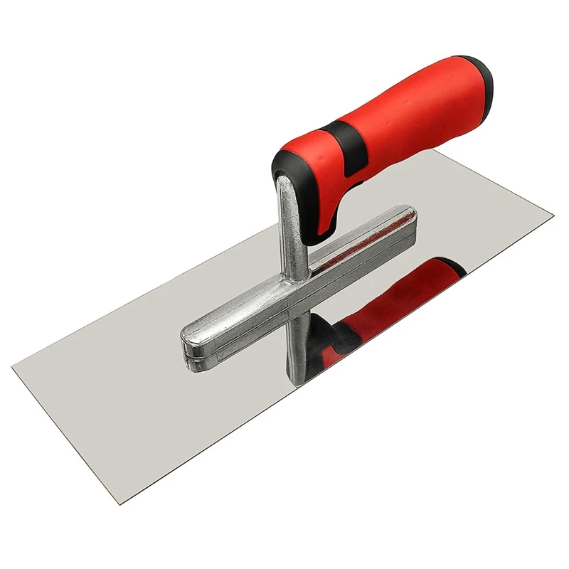 

PORK-Stainless Steel Flat Finishing Trowel Concrete Cement Drywall Plastering Tile Masonry Construction Hand Tools