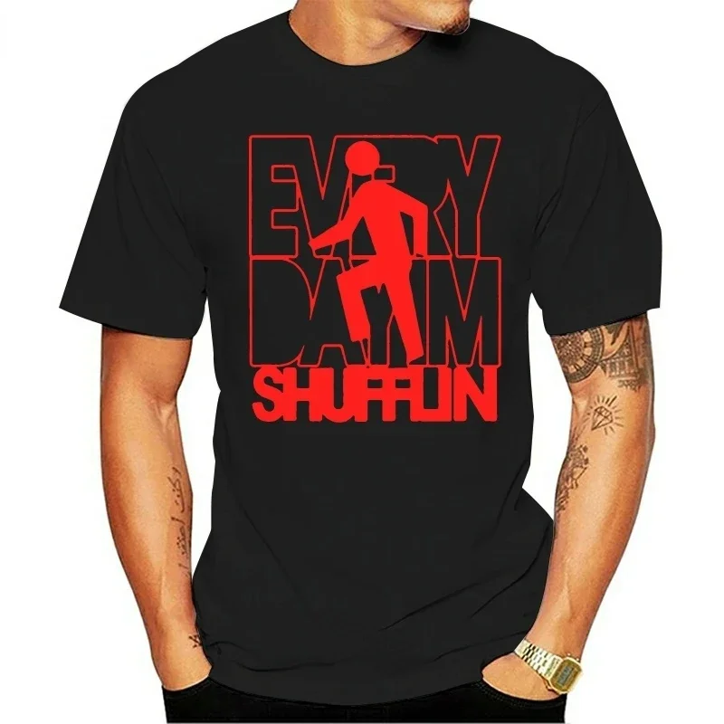 Everyday Im Shuffling Printed T Shirt Lmfao Party Rock Flock Men Women Casual Tops  Harajuku Graphic Clothing Streetwear Tee