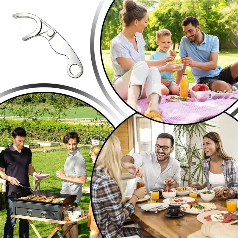AA20- Floss Holder Reusable Portable Long Lasting Oral Care Accessory For Daily Use Home Travel