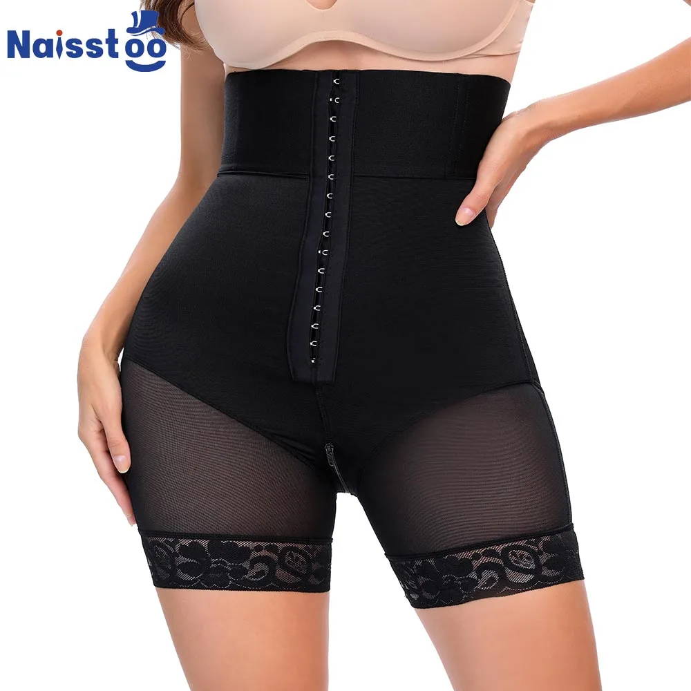 Body Shapewear Panties Firm Abdomen Control Hooks High Waist Reducing and Shaping Body Shaper Girdles