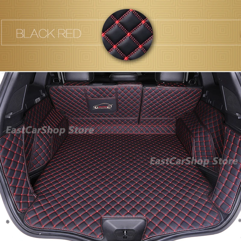 For Renault Koleos 2 Samsung QM6 2016-2021 Car All Surrounded Rear Trunk Mat Cargo Boot Liner Tray Rear Boot Luggage Cover Pad