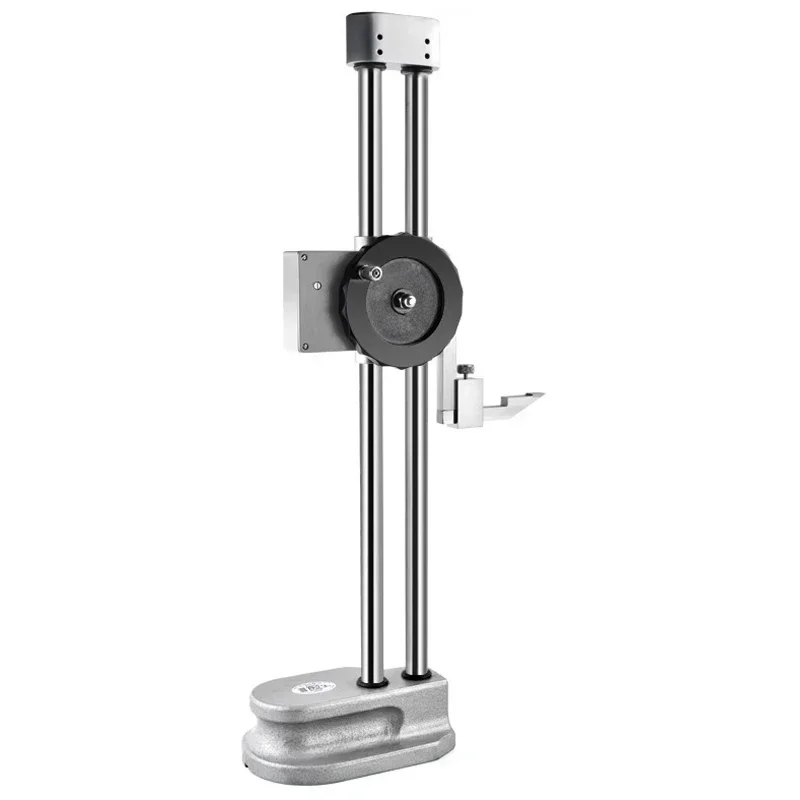 Double column digital display height ruler vernier 0-500/1000MM with table marking ruler 1 meter high with roller measuring inst