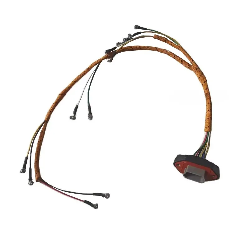 418-7614 fuel injector harness is suitable for KACT excavator engine E345D E349D diesel engine parts