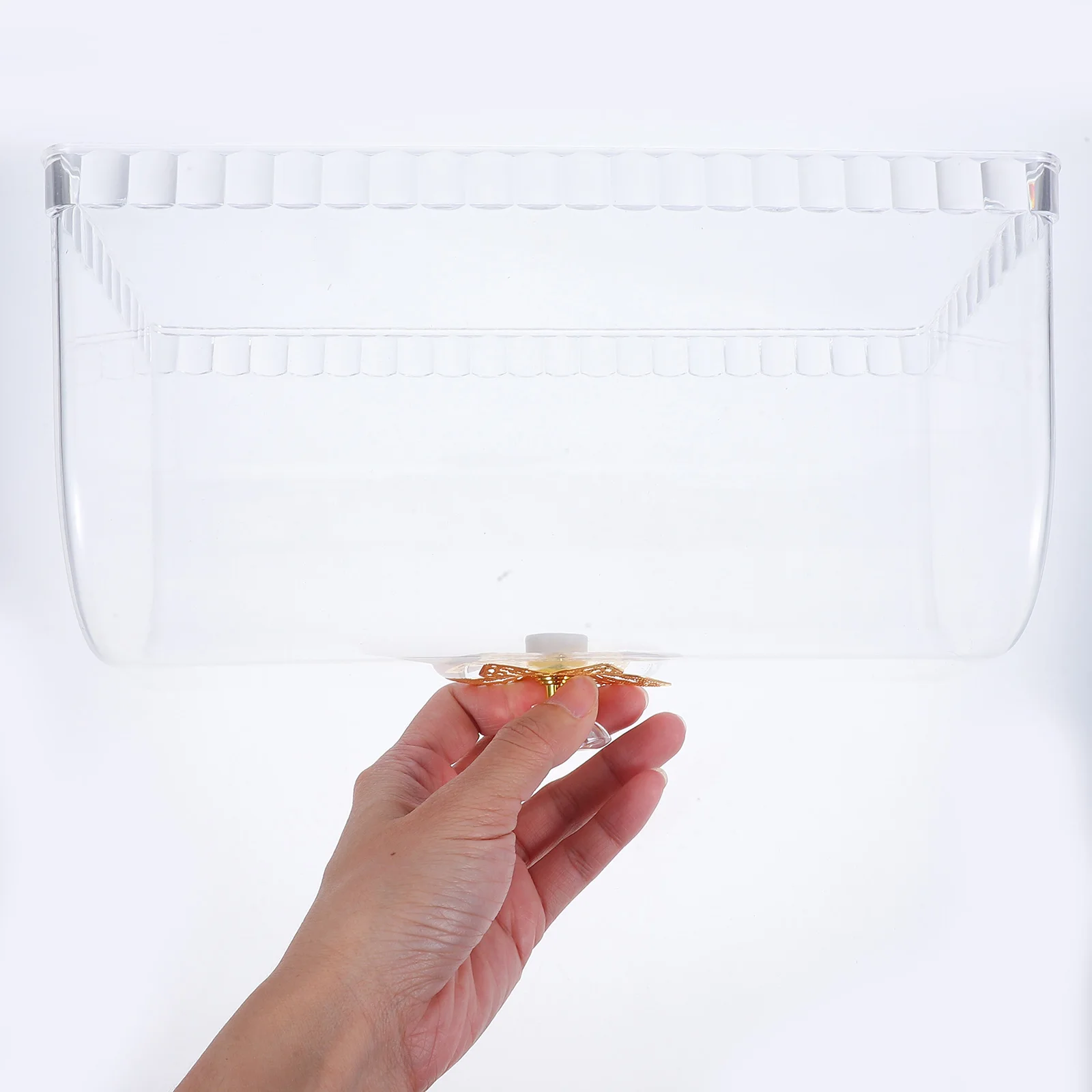 

Wear-Resistant Transparent Food Cover Clear Plastic Desktop Cake Cover Replacement Dessert Lid Decoration Reusable Food Lid