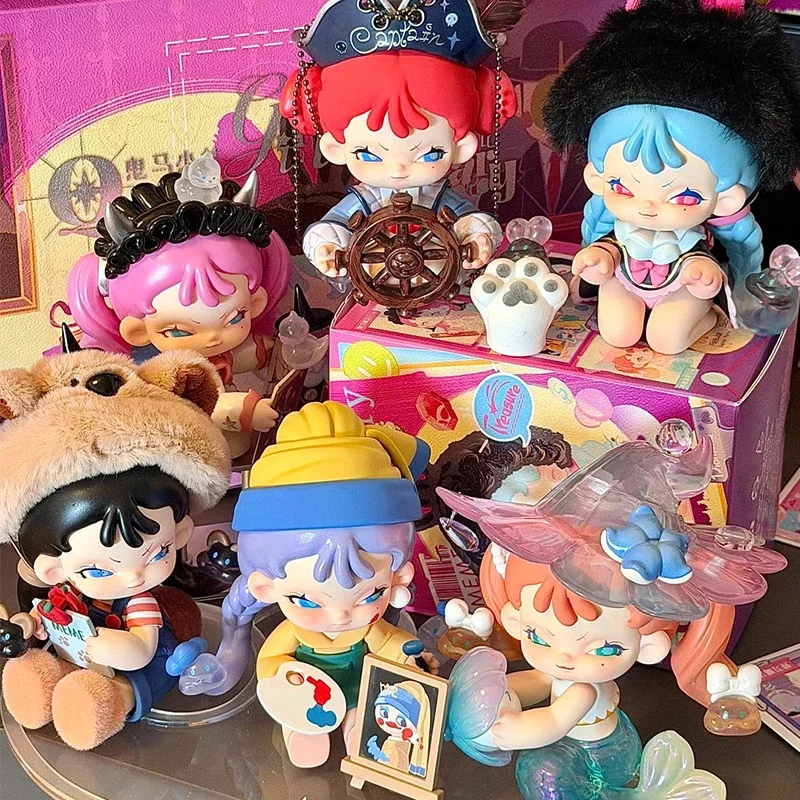 MEMSOO Meisje Eigenzinnige Dagboek Serie Blind Box Kawaii Anime Action Figure Mystery Box Leuke Memsoo Poppen Gift Desktop Ornament Speelgoed