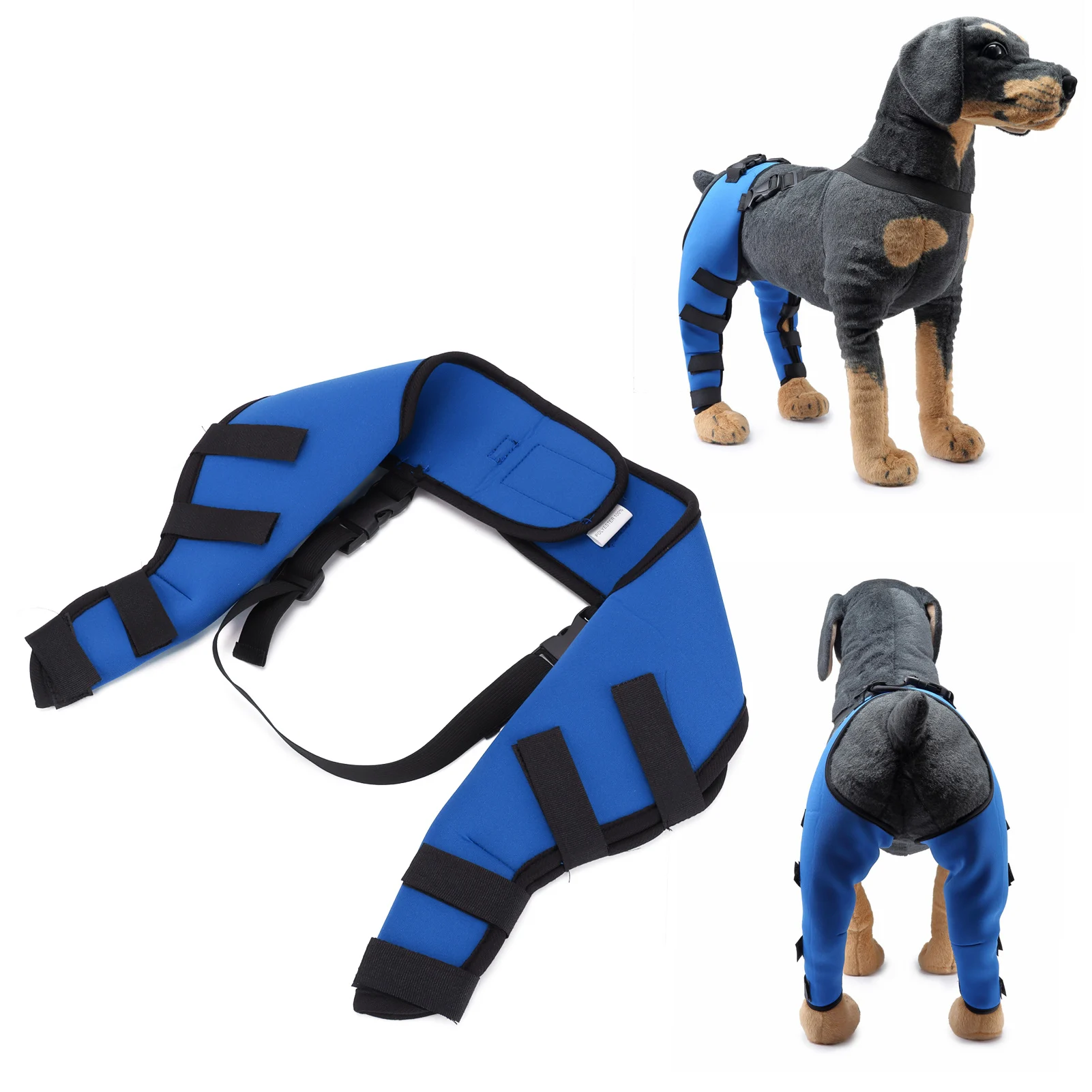 Pet Puppy Knee Pads Dog Back Leg Braces for Injured Dogs Support Brace Injury Joint Wrap Recover Protector Dog Accessories