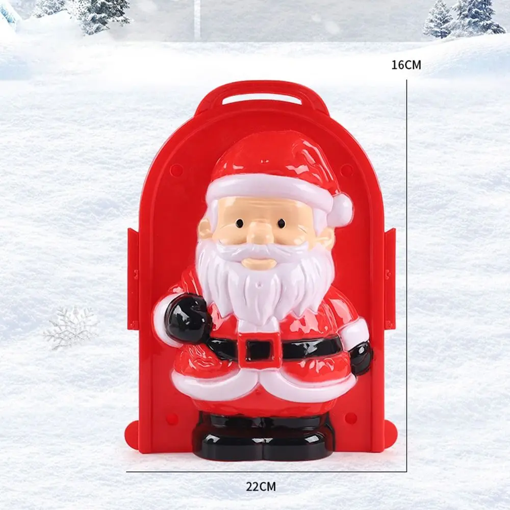 Sport Gitfs Ball Clip Schneeball Maker Santa Claus Spielzeug Schneeball Gerät Schneeball Kampf Schnee Werkzeuge Clip Form